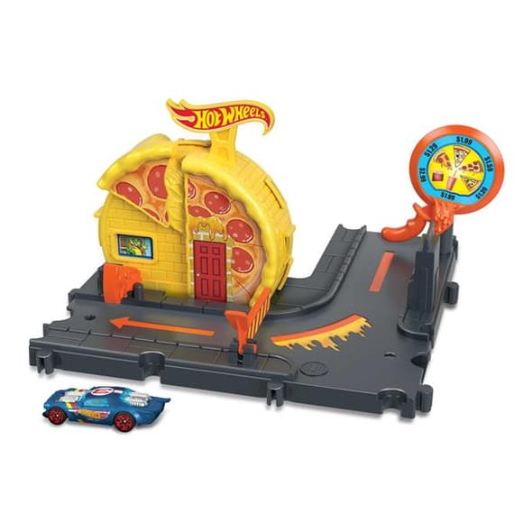 Игровой набор Hot Wheels Приключения в городе  Пицерия (HMD53-HKX44)